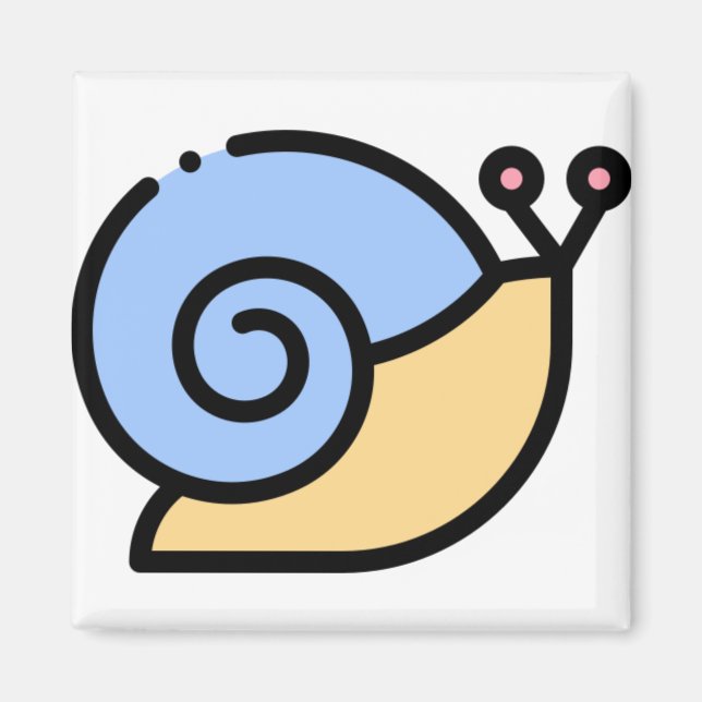 Imán Pequeño caracol (Frente)