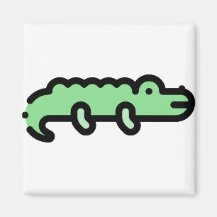 Imán Pequeño cocodrilo