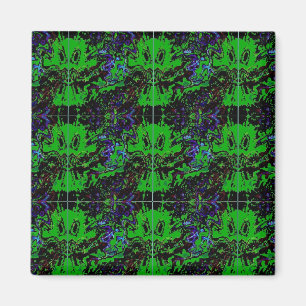 Imán Pequeño demonio verde