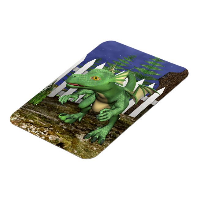 Imán Pequeño dragón (Lado Izquierdo)