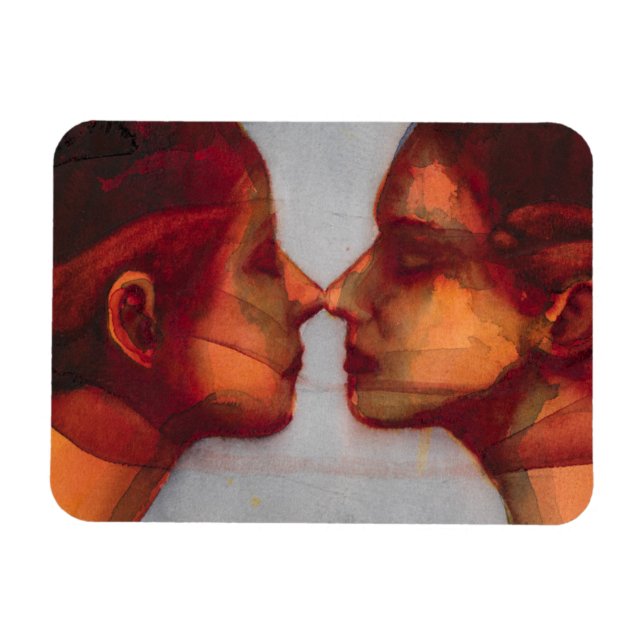 Imán Pequeño espejo gemelo 2003-07 (Horizontal)