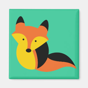 Imán Pequeño Fox lindo