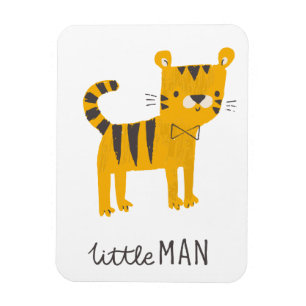 Imán Pequeño Hombre   Tira de remolque de tigre