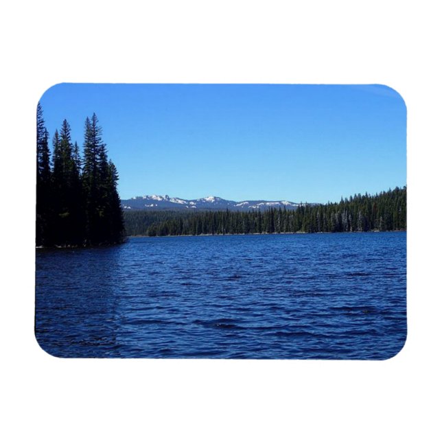 Imán Pequeño lago Cultus, OR (Horizontal)