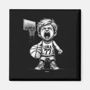 Imán Pequeño llanto Luka llorando con el aro