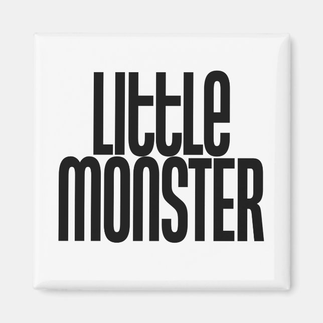 Imán Pequeño Monstruo (Frente)