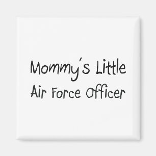 Imán Pequeño oficial de la fuerza aérea de la mamá