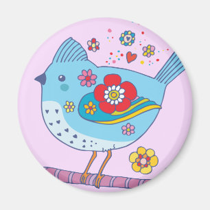 Imán Pequeño pájaro