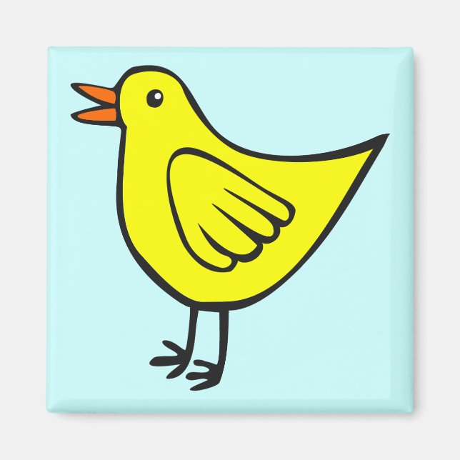 Imán Pequeño pájaro 01 (Frente)