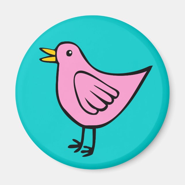 Imán Pequeño pájaro 04 (Frente)