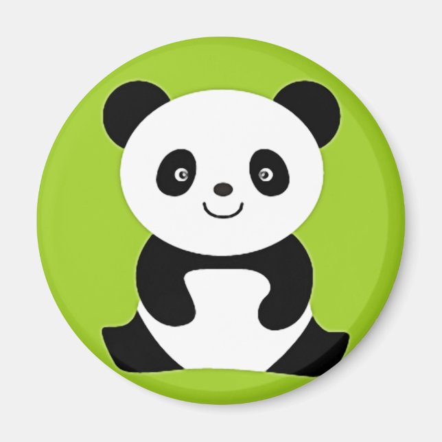 Imán Pequeño Panda (Frente)