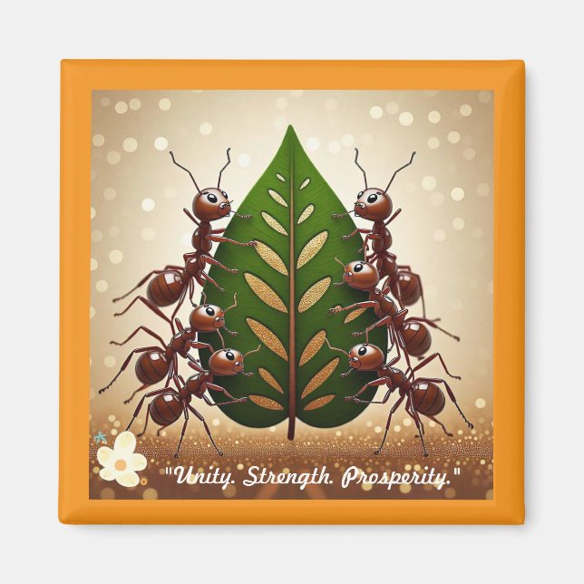 Imán "Pequeño pero poderoso" (Frente)