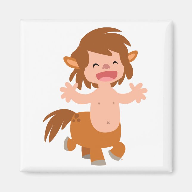 Imán Pequeño Personalizado Centaur Magnet (Frente)
