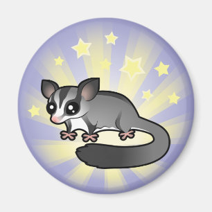 Imán Pequeño Petauro del Azúcar Estrella