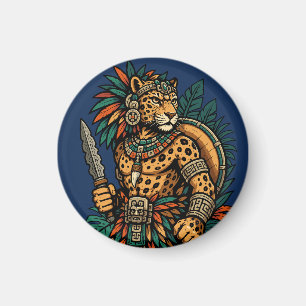 Imán Pequeño regalo del valiente guerrero de la tribu J
