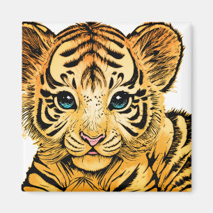 IMÁN PEQUEÑO TIGRE