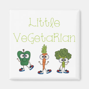 Imán Pequeño vegetariano