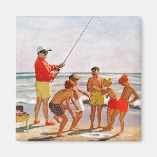 Imán Pequeños pescados grandes de poste de Richard