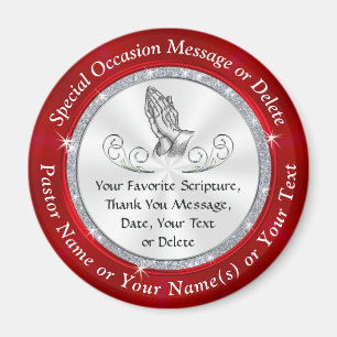 Imán Pequeños regalos para los miembros de la iglesia,