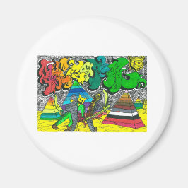 Imán Percentum Chopping Zombies Magnet