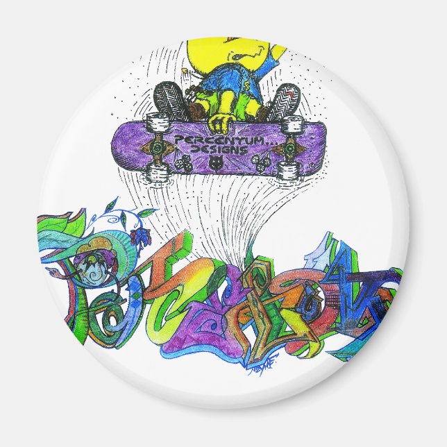 Imán Percentum Ollie (Frente)