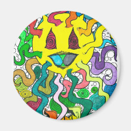 Imán Percentum Sun - Percentum Designs