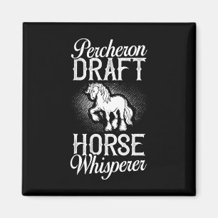 Imán Percheron Borrador Caballo de Caballo
