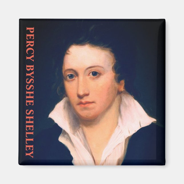 Imán Percy Bysshe Shelley (Frente)