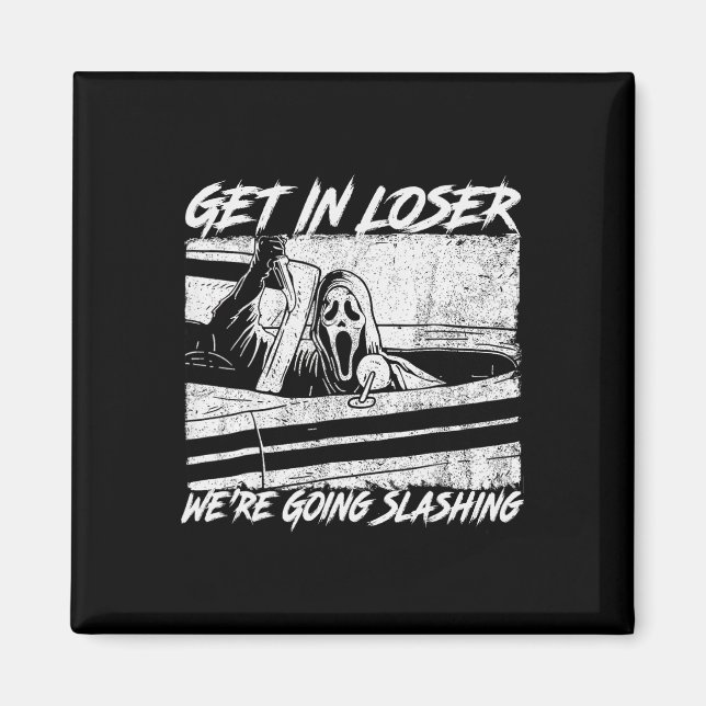 Imán Perder vamos a reducir Halloween de Horror (Frente)