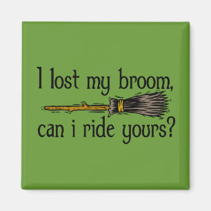 Imán "Perdí mi escoba… "