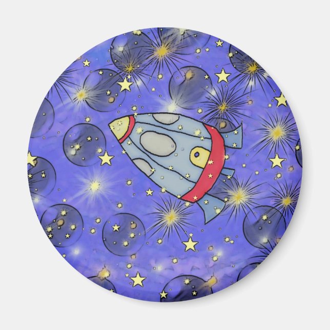 Imán perdido en el espacio (Frente)