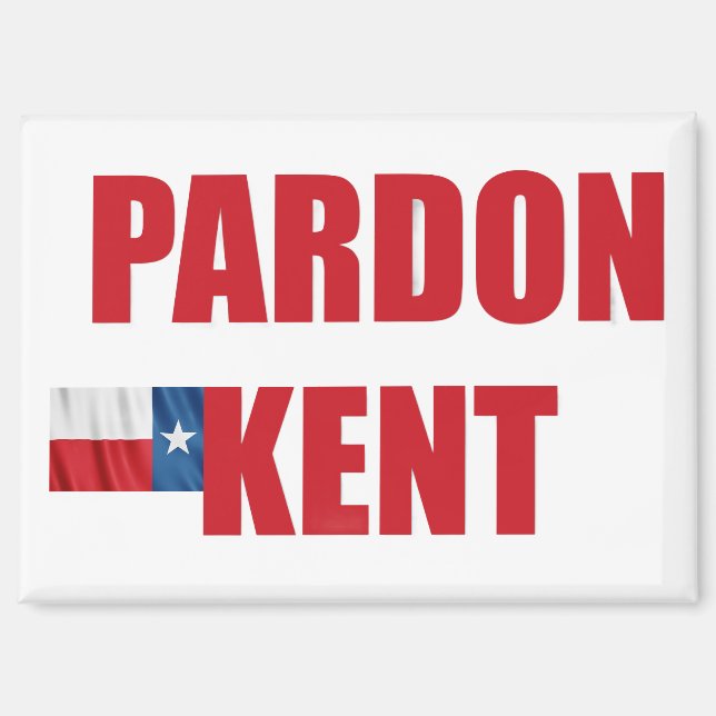 Imán Perdon Kent (Anverso)