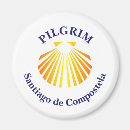 Imán peregrino del Camino de Santiago