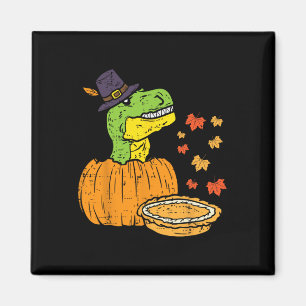 Imán Peregrino Trex Dinosaurio Calabaza Pie de Acción d