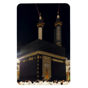 Imán Peregrinos del Hajj en Fajr, Kaaba, Meca, Arabia S