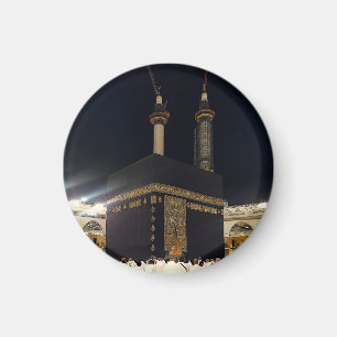 Imán Peregrinos del Hajj en Fajr, Kaaba, Meca, Arabia S