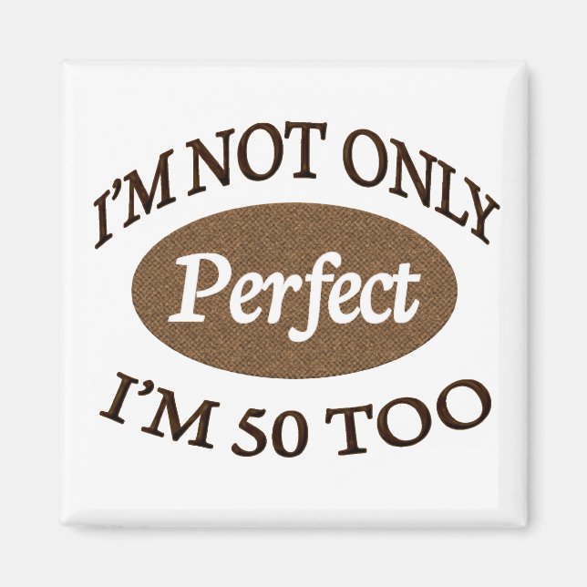 Imán Perfecto 50 años (Frente)