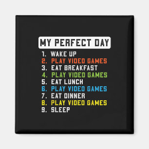 Imán Perfecto juego de día videojuegos divertidos hombr