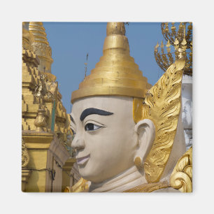Imán Perfil de estatua de Buda
