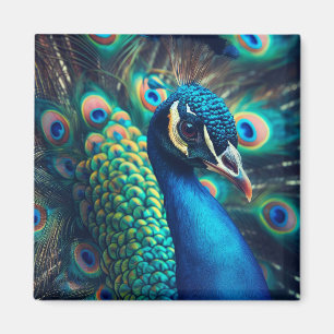 Imán Perfil de Peacock