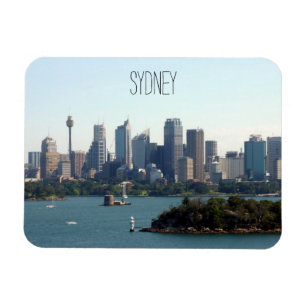 Imán perfil del puerto de Sydney