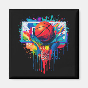 Imán Perforación del taladro del baloncesto de goteo co