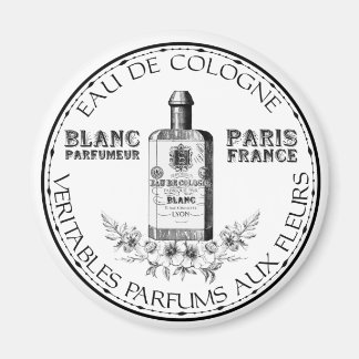 Imán Perfumador blanco y negro de la cosecha Floral Col