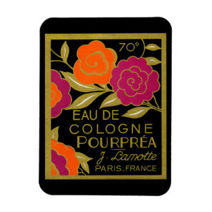 Imán Perfume de Eau de Cologne Pourprea 1920