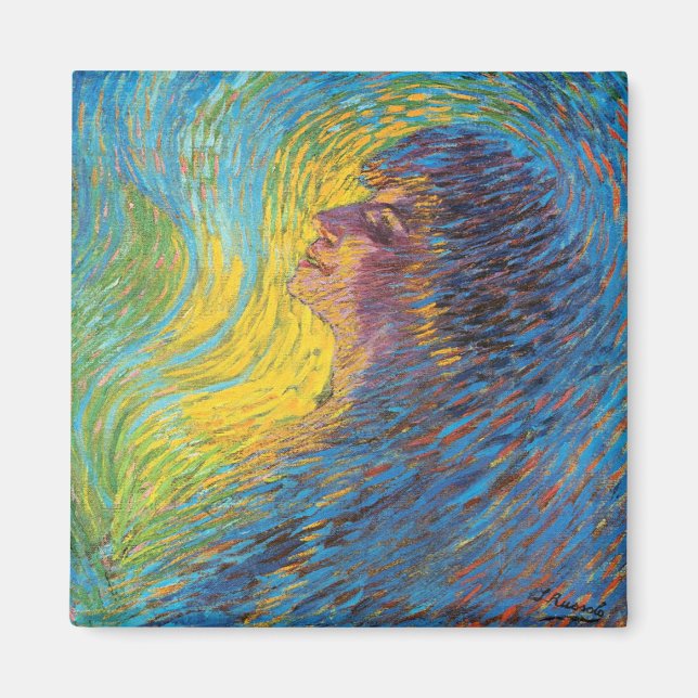 Imán Perfume (retrato femenino) (de Luigi Russolo) (Frente)