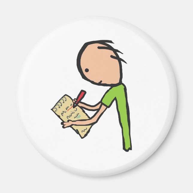 Imán Periodista (Frente)