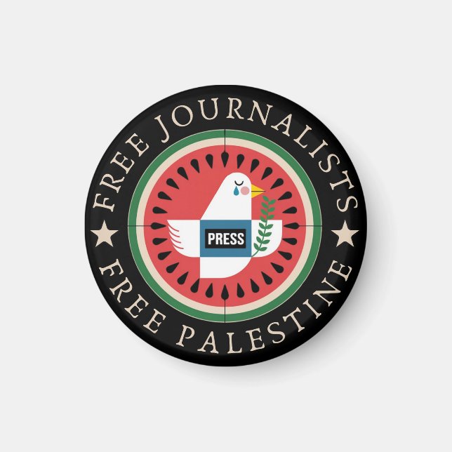 Imán Periodistas libres liberan a Palestina (Frente)
