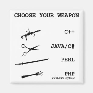 Imán Perl, Java, C Sharp, Php, C++ Lenguaje de programa