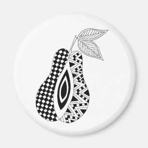 Imán perla con patrones divididos