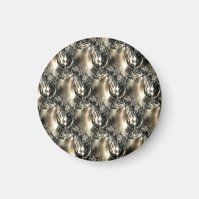 Imán Perlas doradas (Frente)